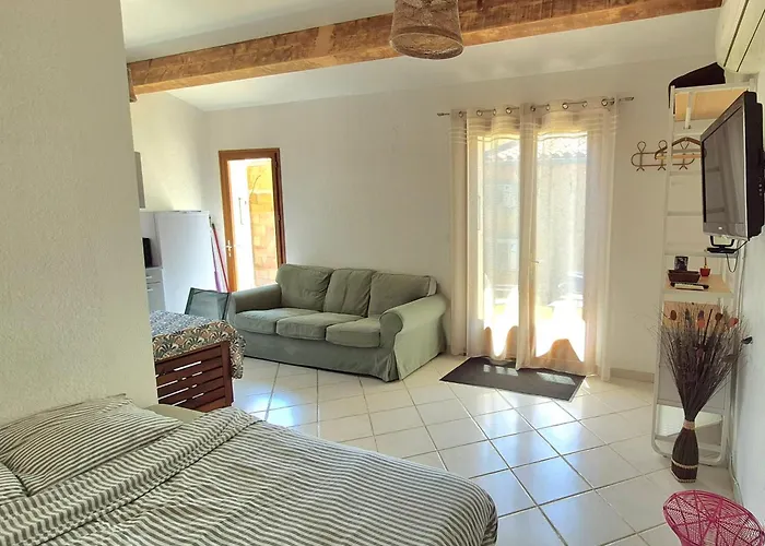 Maison Independante Avec Jardin, Studio De 26M2 Tout Equipe Avec Climatisation Reversible