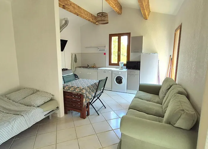 Maison Independante Avec Jardin, Studio De 26M2 Tout Equipe Avec Climatisation Reversible