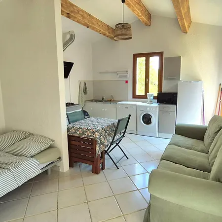 Maison Independante Avec Jardin, Studio De 26M2 Tout Equipe Avec Climatisation Reversible Rochegude (Drome) Exterior photo